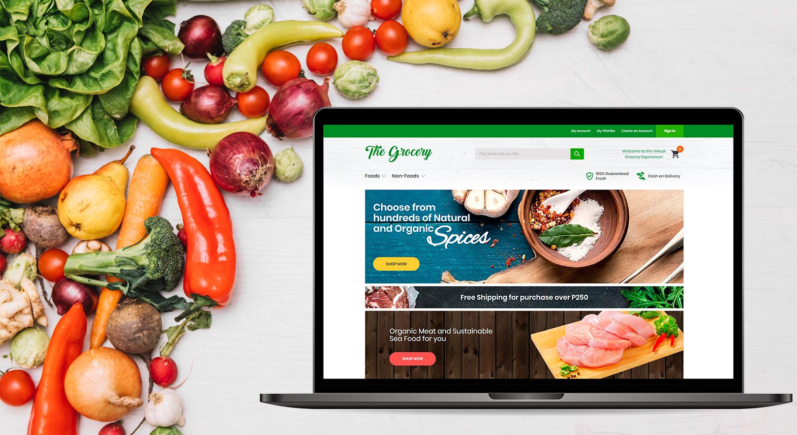 The Grocery - Online Grocery Experience